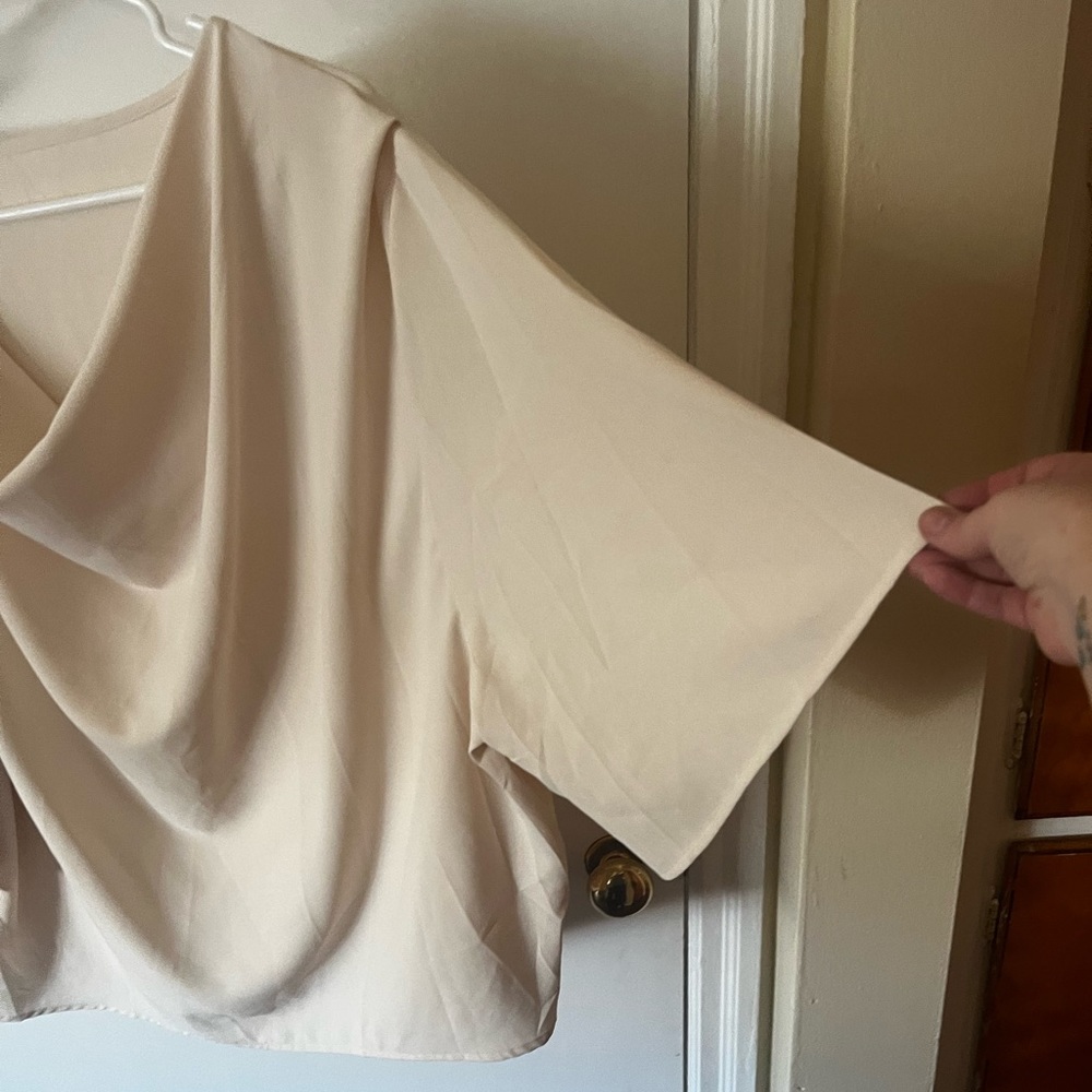 Cream Blouse